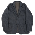 Walcott JKT Charcoal Flannel