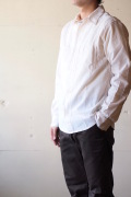 WORKERS MFG Work Shirt White Chambray-1