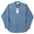 Yama-Poke Work Shirt Indigo Chambray