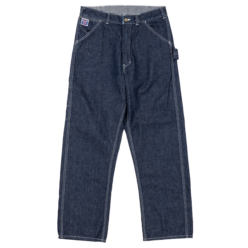 SUPER BIG CAT Work Pants 10oz Indigo Denim