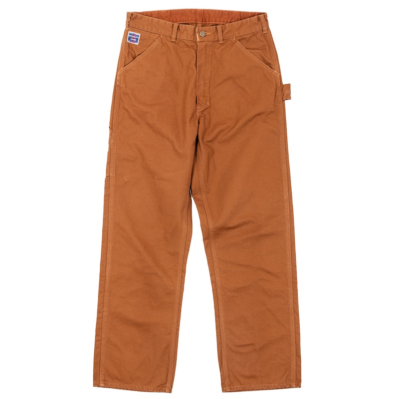 SUPER BIG CAT Work Pants 9.5oz Brown Duck