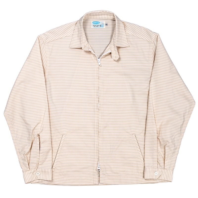 Swing Top Supima OX Ecru Check