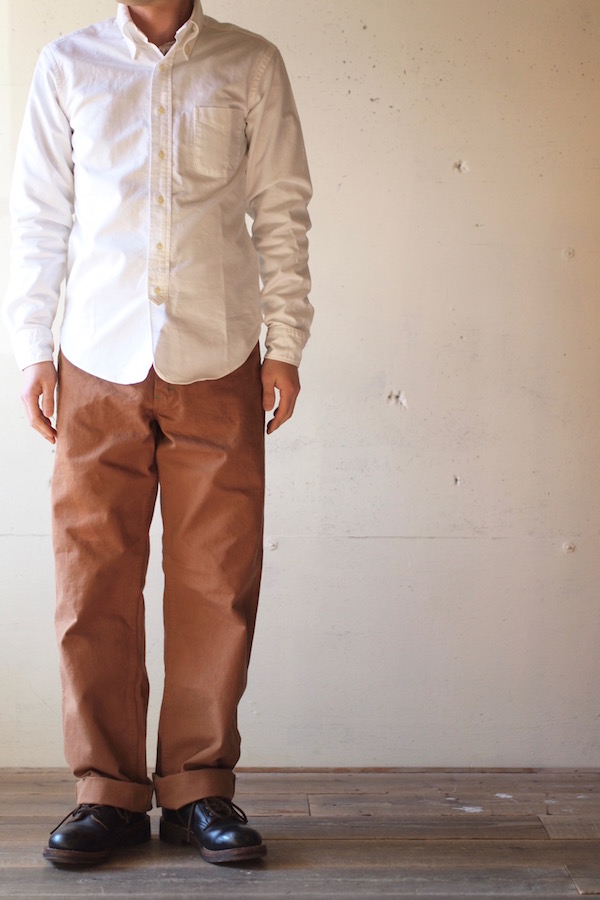 TCB jeans Carpenter Pants Brown Duck-1