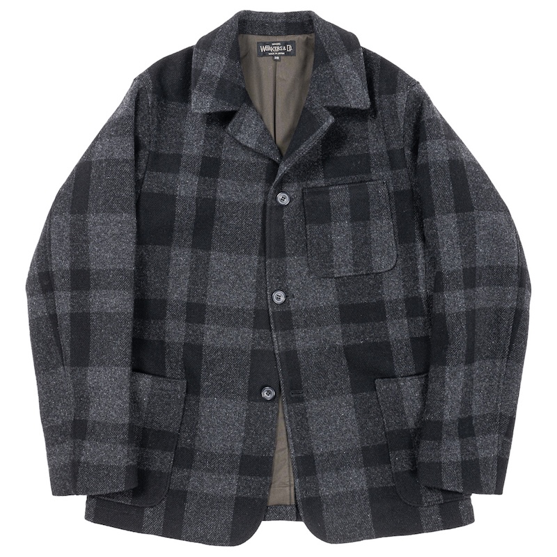 WORKERS Jacket Check Melton