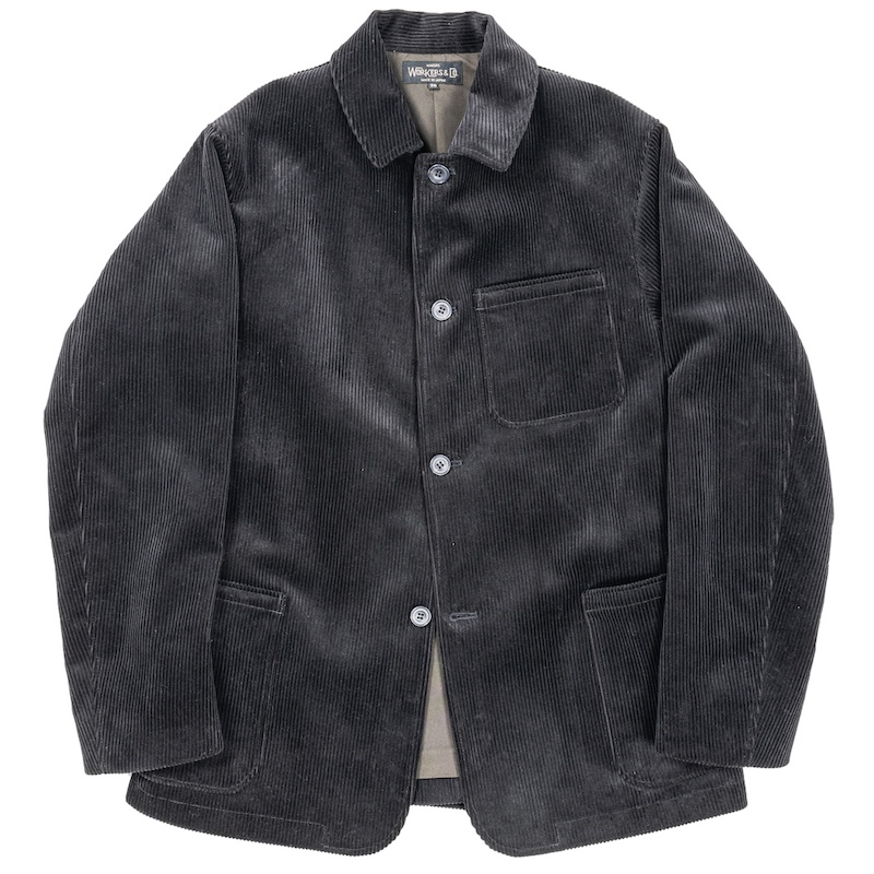 WORKERS Jacket Heavy Corduroy Black