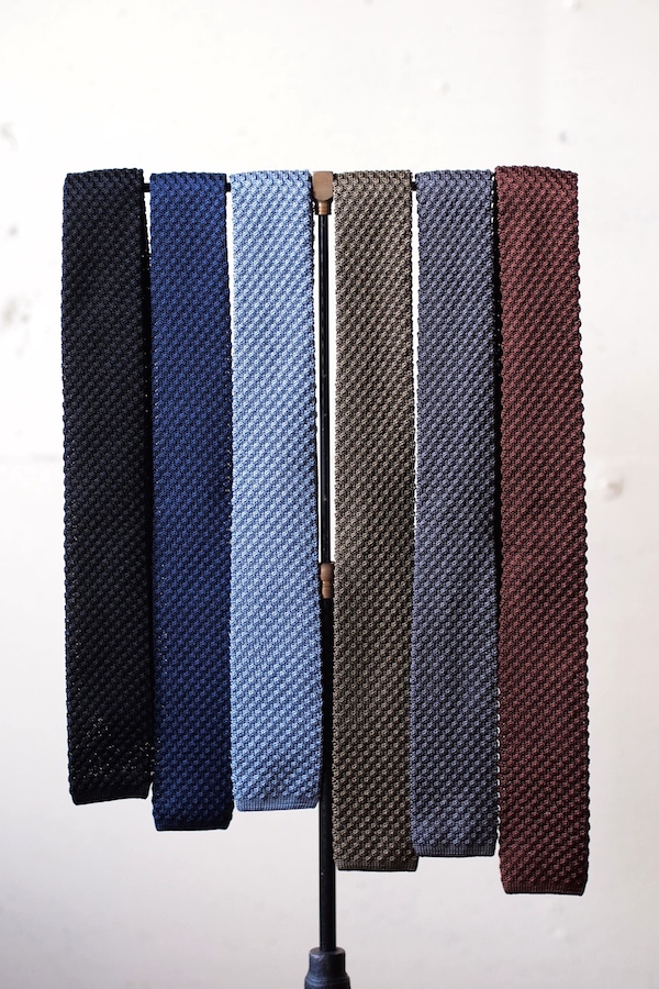 WORKERS Silk Knit Tie, 2015 F/W-1