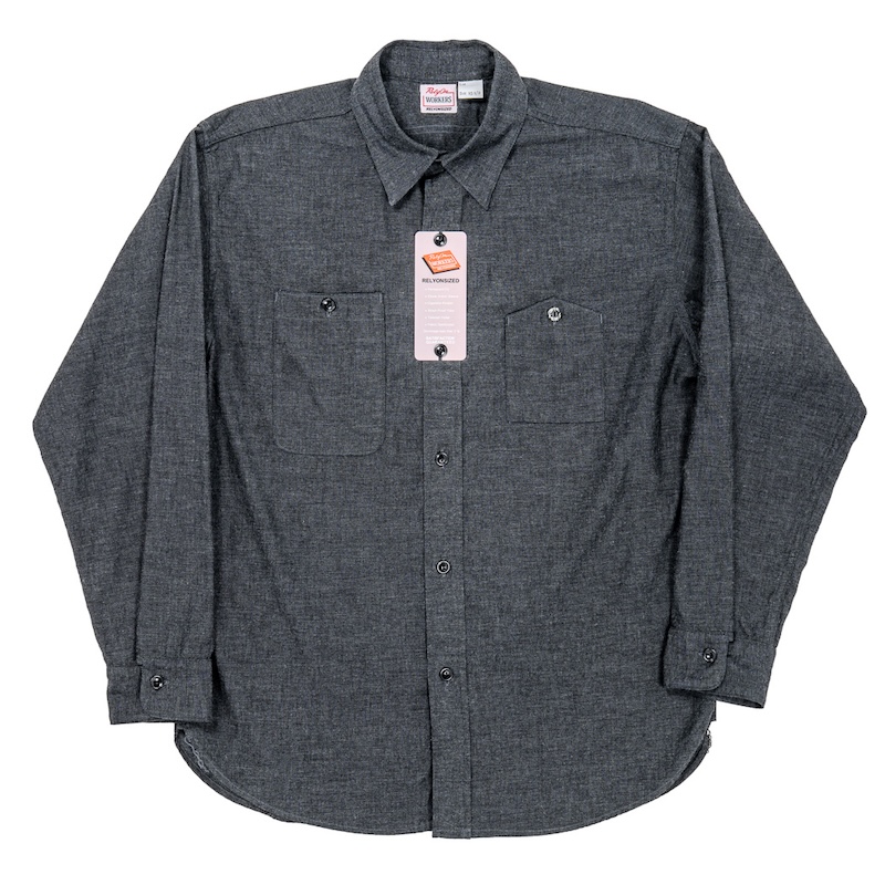 Yama-Poke Work Shirt Smoky Chambray