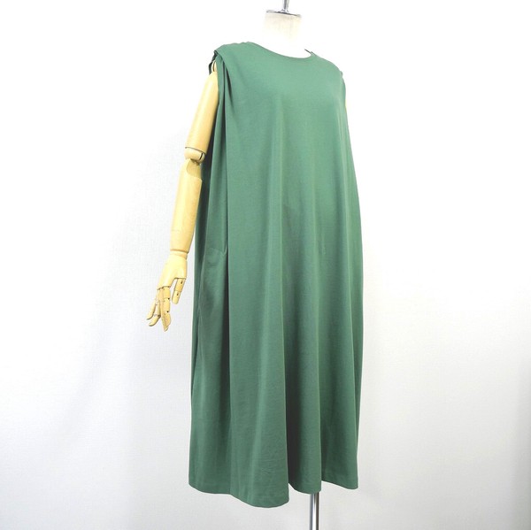 【SALE】スーピマコットン ノースリーブワンピース【19751】