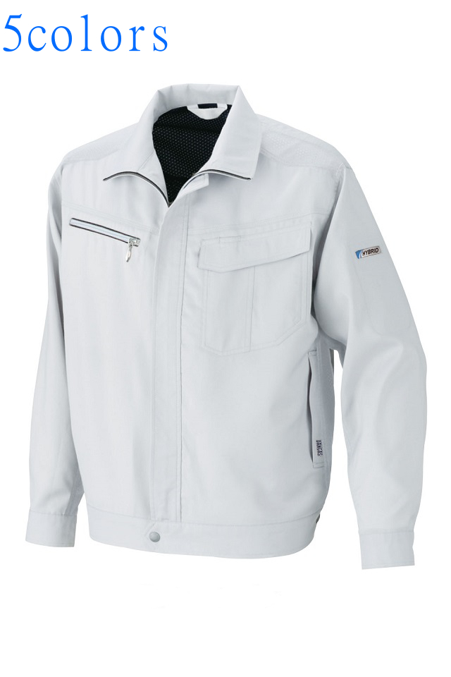 美品❗️パーリーゲイツ　0/S 長袖ブルゾン　ライナー　インナー　プルオーバー 春夏】背中メッシュの超清涼長袖ブルゾン890【アリオカ】 作業服の寺田衣料