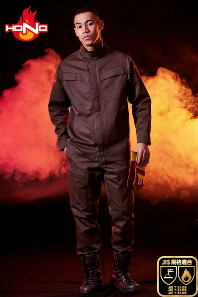 村上被服防炎4407長袖シャツ