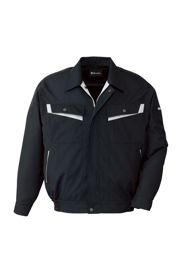 春夏】JIS T8118帯電防止 通気性に優れた吸汗即乾長袖ブルゾン