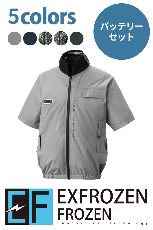 ペルチェデバイス6個搭載のフローズンベストプロEF92462RR