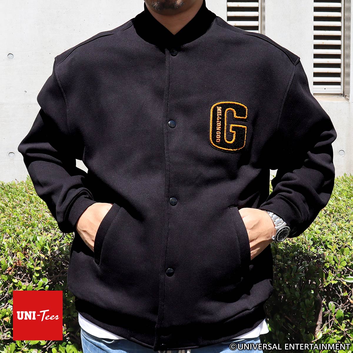 【受注生産】【スウェットスナップジャケット】MILLION GOD