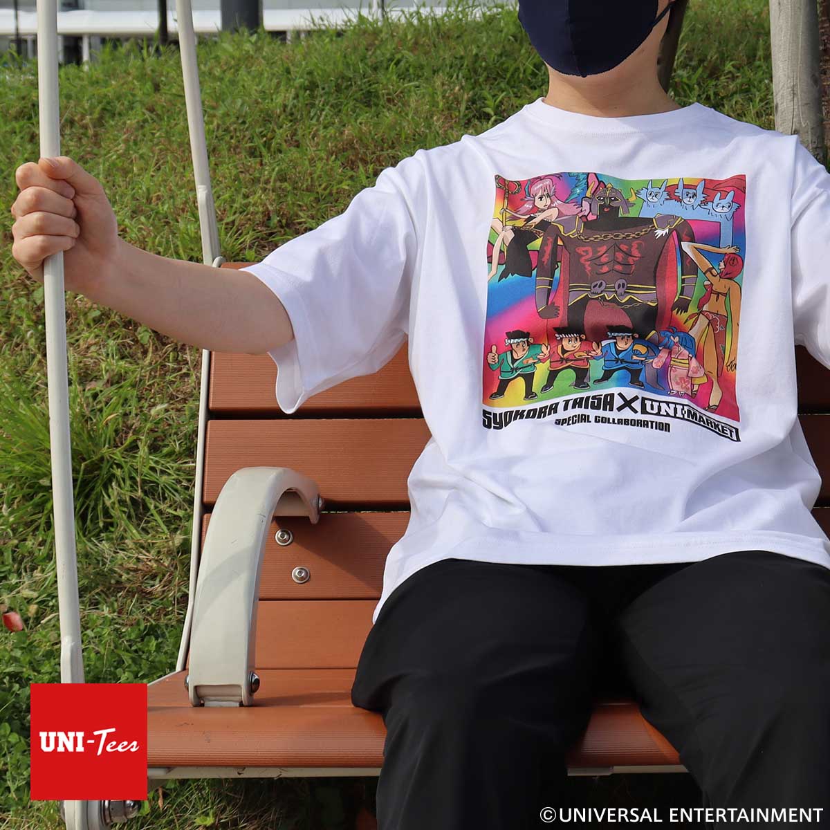 ショコラ大佐×UNI-MARKET【Tシャツ】UEキャラ