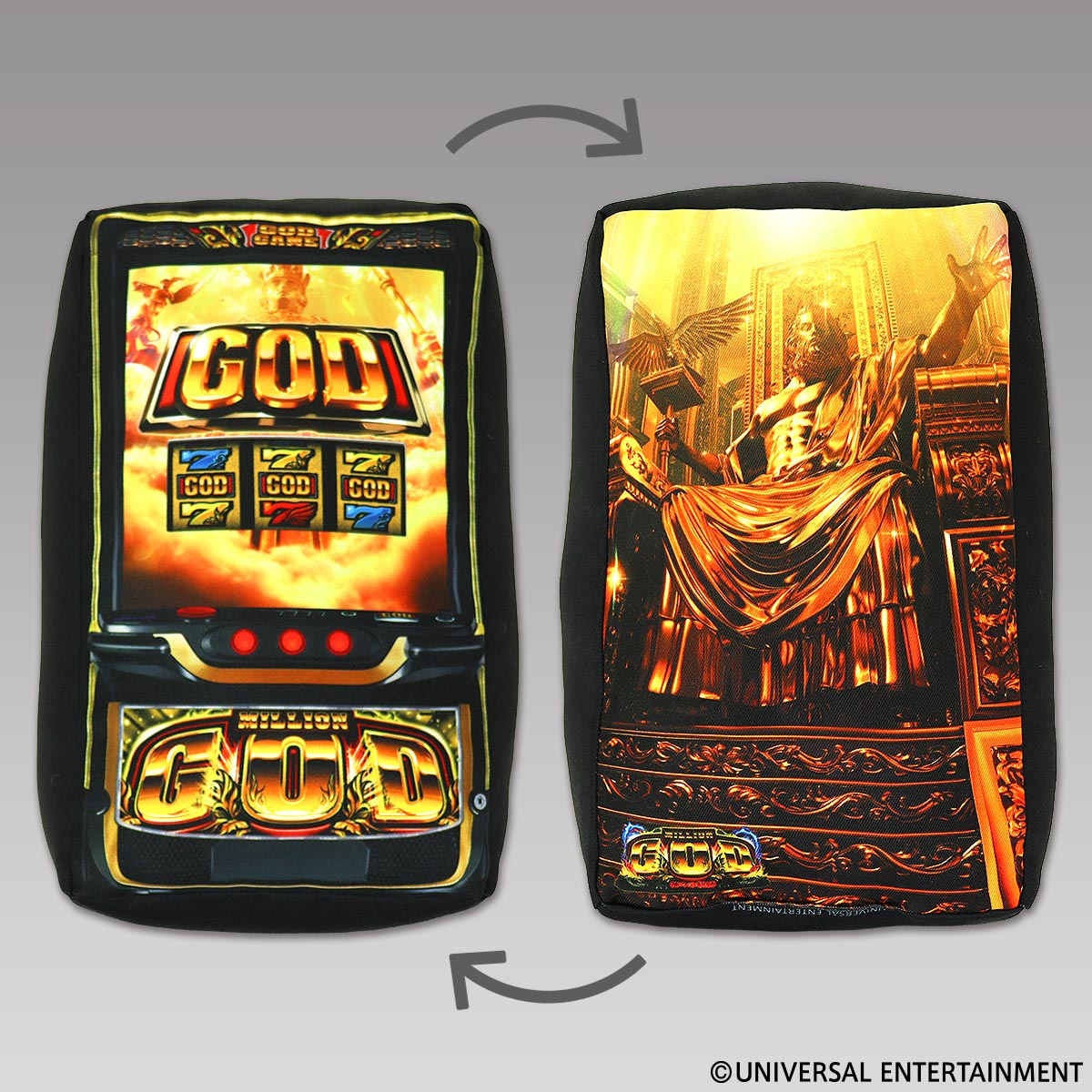 【筐体クッション】スマスロ ミリオンゴッド-神々の軌跡-