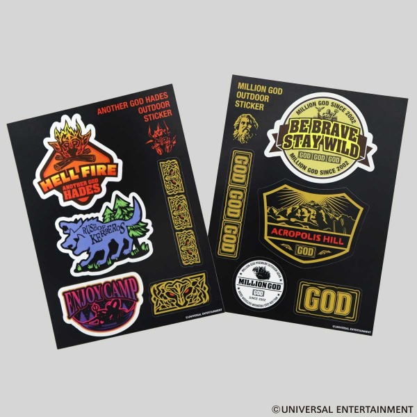 ステッカー】ZEUS & HADES-OUTDOOR | UNI-MARKET