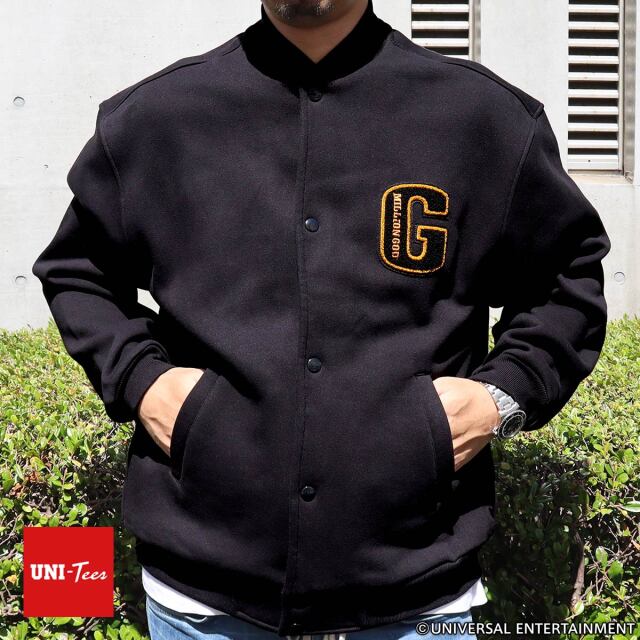 【受注生産】【スウェットスナップジャケット】MILLION GOD