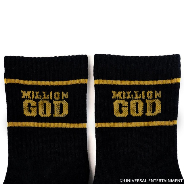 【靴下】MILLION GOD-2足セット