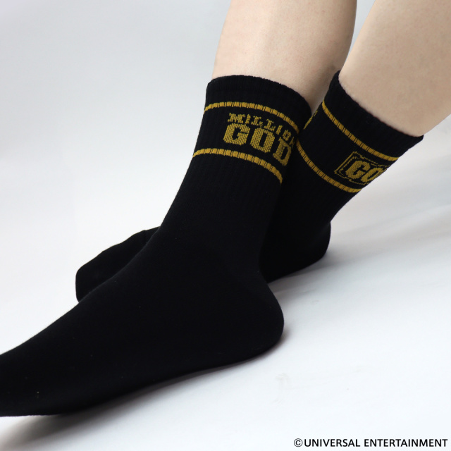 【靴下】MILLION GOD-2足セット