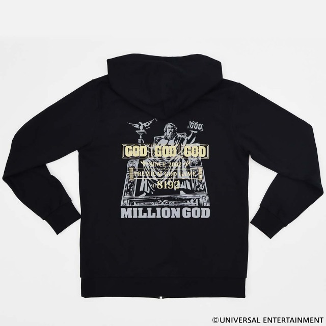 【ライトウェイトパーカー】MILLION GOD（2024）