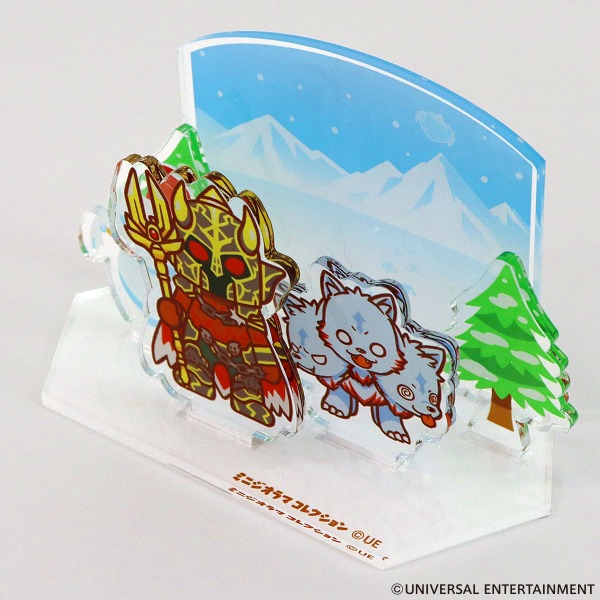 【ミニジオラマコレクション】1月-雪山のゆるはーです＆ゆるべろす