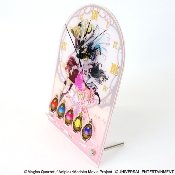 アクリルスタンド時計 SLOT劇場版 魔法少女まどか☆マギカ 当選 非売品限定 アクリルスタンド時計】SLOT劇場版 魔法少女まどか☆マギカ[前編