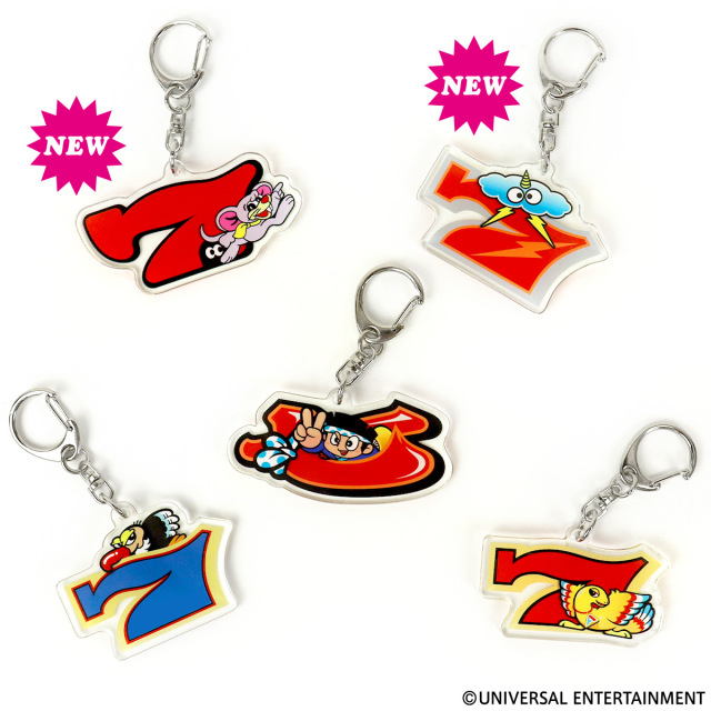 【アクリルキーホルダー】7図柄＋キャラ