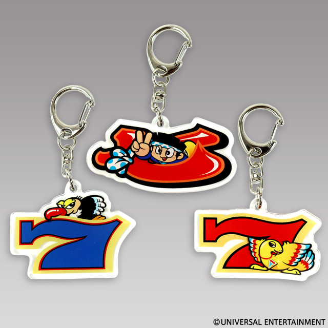 【アクリルキーホルダー】7図柄＋キャラ