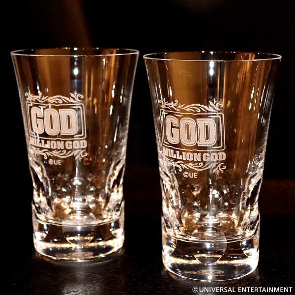 【バカラグラス】ミリオンゴッド-神々の凱旋-（ペア）