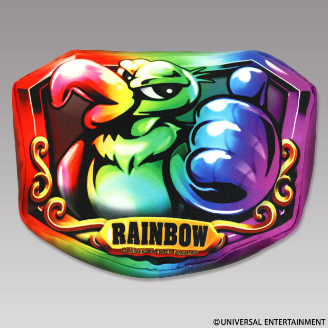 【ダイカットクッション】ユニバプレート-虹プレート