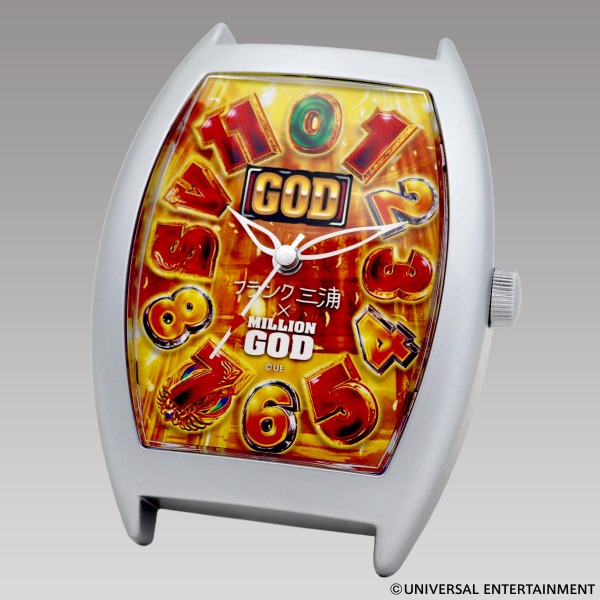 フランク三浦×UNI-MARKET【置き時計】MILLION GOD