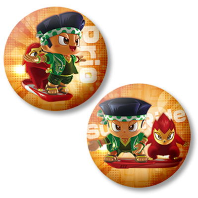 緑ドンVIVA2】トリック缶バッジ10種セット｜UNI-MARKET