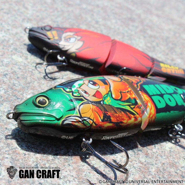 ガンクラフトルアー ラチェット 184 緑ドン-復活の緑-MODEL　限定 GAN CRAFT×UNIVERSAL ENTERTAINMENT【RATCHET 184】緑ドン-躍動