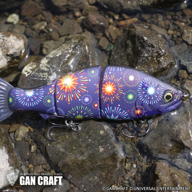 GAN CRAFT×UNIVERSAL ENTERTAINMENT【RATCHET 144】花火柄-MODEL