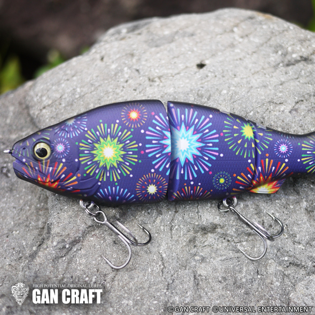 GAN CRAFT×UNIVERSAL ENTERTAINMENT GAN CRAFT×UNIVERSAL ENTERTAINMENT【RATCHET 144】花火柄-MODEL