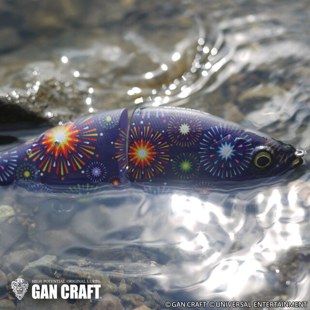 GAN CRAFT×UNIVERSAL ENTERTAINMENT【RATCHET 144】花火柄-MODEL