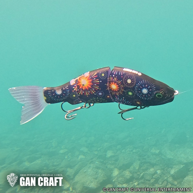 GAN CRAFT×UNIVERSAL ENTERTAINMENT【RATCHET 144】花火柄-MODEL
