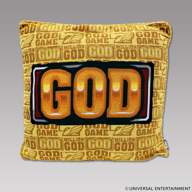 【ライセンス商品】【ゴブラン織りクッション】ミリオンゴッド