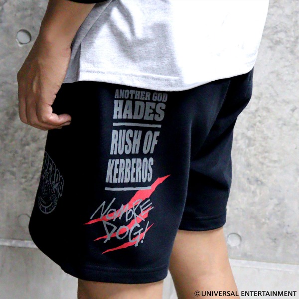 【スウェットハーフパンツ】ANOTHER GOD HADES-KERBEROS