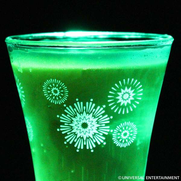 【光るビールグラス】ハナビ