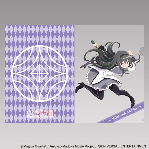 【クリアファイル】SLOT劇場版 魔法少女まどか☆マギカ[前編]始まりの物語／[後編]永遠の物語-5種セット