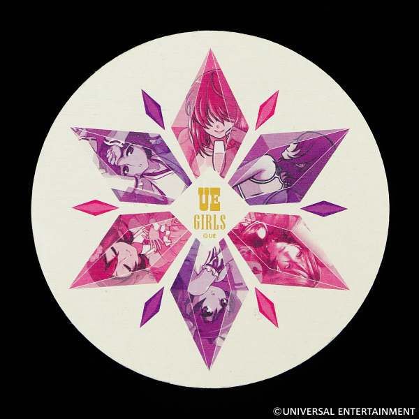 【珪藻土コースター】UE ガールズ