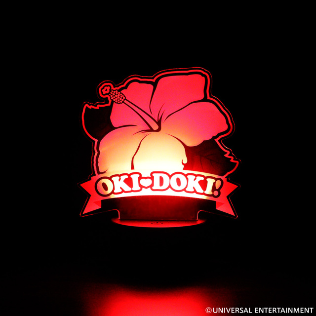 【LEDアクリルスタンド】沖ドキ！-ハイビスカス