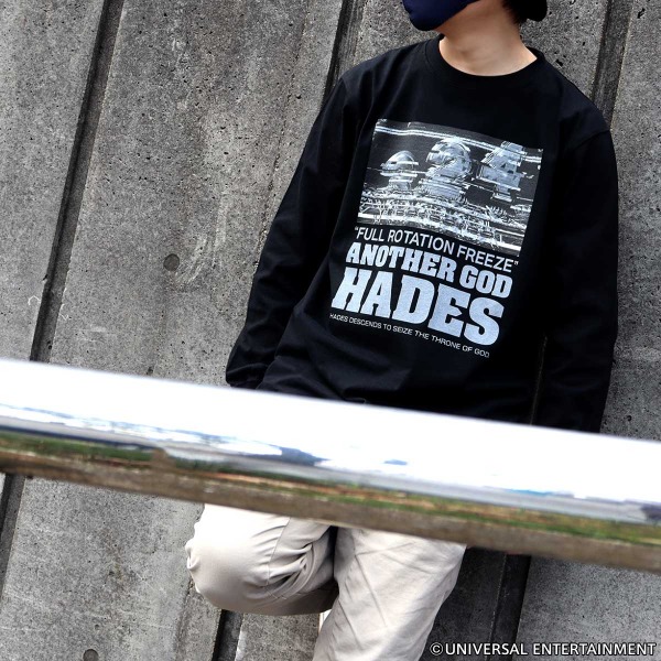 【長袖Tシャツ】ANOTHER GOD HADES-全回転フリーズ