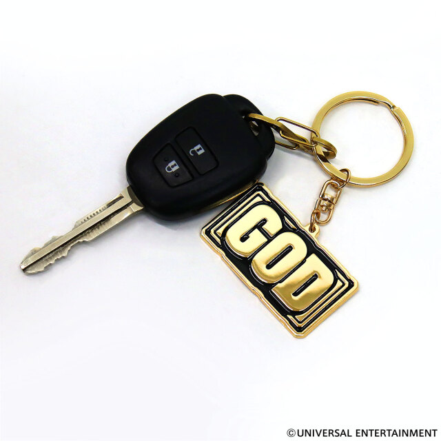 【メタルキーホルダー】MILLION GOD