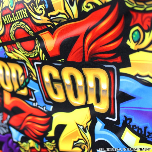【ブランケット】MILLION GOD & ANOTHER GOD HADESONES×UNI-MARKET（ハナビ-花火柄）