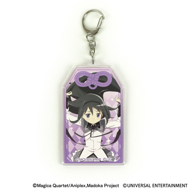 魔法少女まどか☆マギカ お守りアクリルキーホルダー お正月キャンペーン お守り風アクリルキーホルダー】スマスロ劇場版 魔法少女まどか
