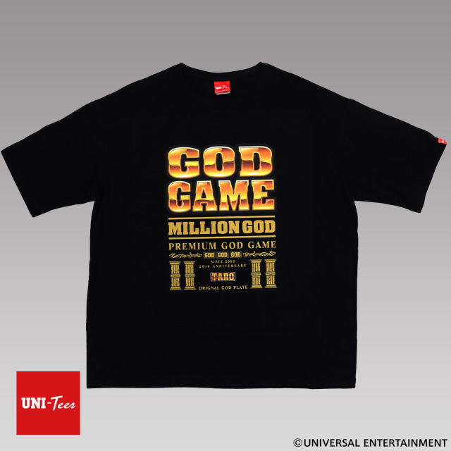 受注生産】【Tシャツ】MILLION GOD-オリジナルGODプレートTシャツ