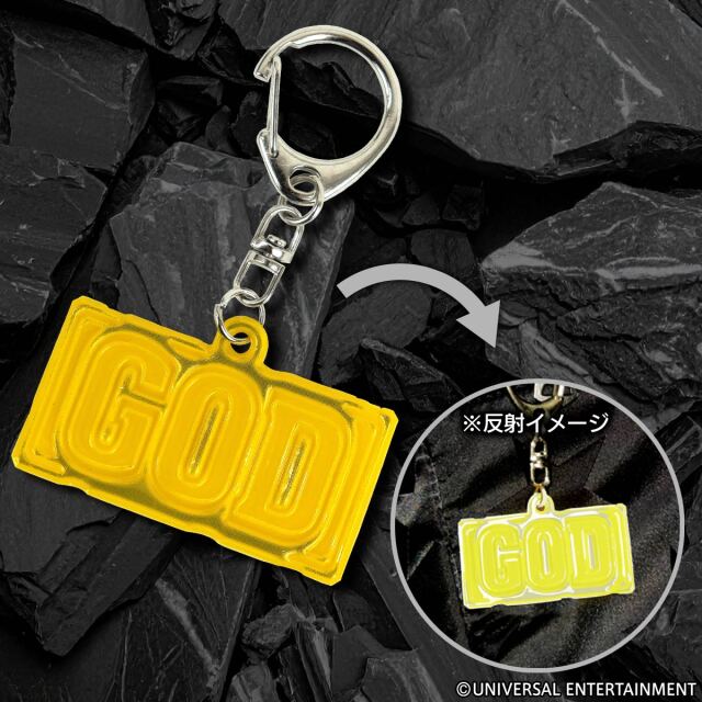 【リフレクターキーホルダー】MILLION GOD