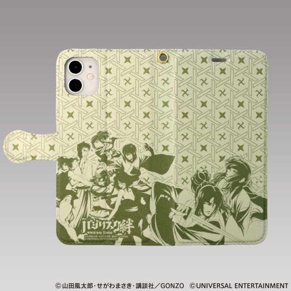 【手帳型iPhoneケース】バジリスク～甲賀忍法帖～
